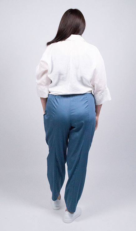 Руби-шик Брюки женские индиго ZAR STYLE 