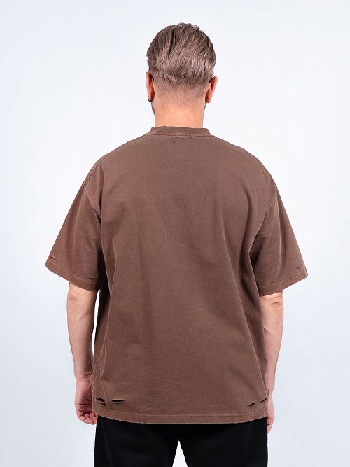 AR018-1 Футболка коричневый destruction 365 