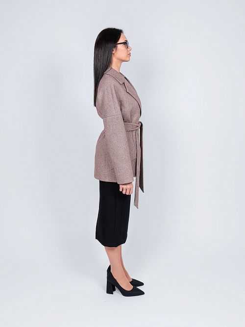 KR-292-STR-6 Пальто женское бежевый 365 