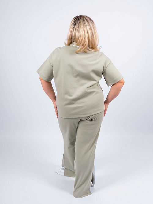 ЕВТ4083/ Брюки женские шалфей VERY NEAT 