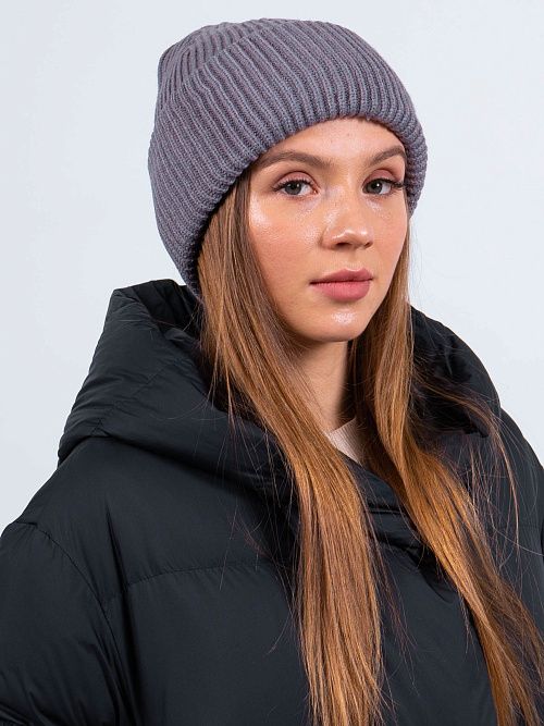 ЗЕТА Шапка женская кофейный MISKORKI 