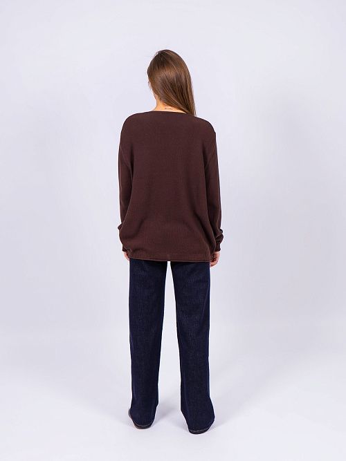 81715 Джемпер женский коричневый NAVI  