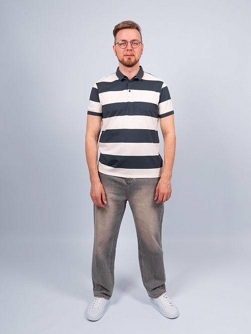 Q24029/JI Джинсы мужские серый QWENTINI  