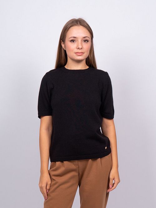 EB30118 Джемпер женский черный VERY NEAT 