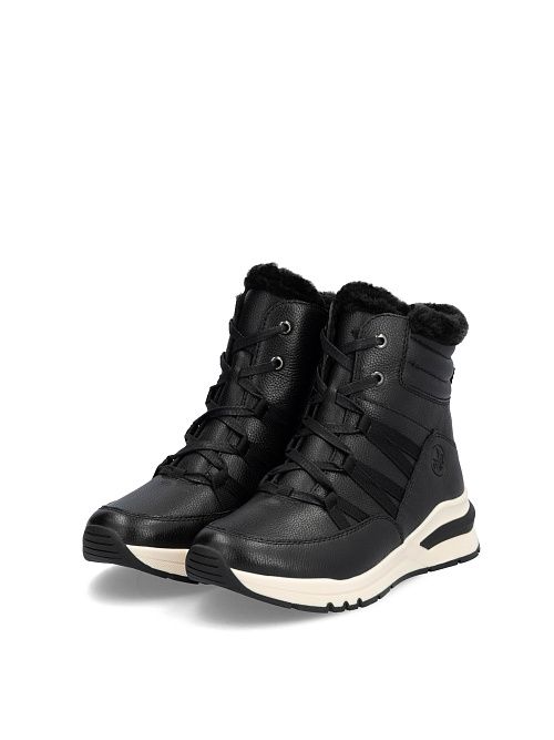 M6605/00 Ботинки женские черный Rieker 