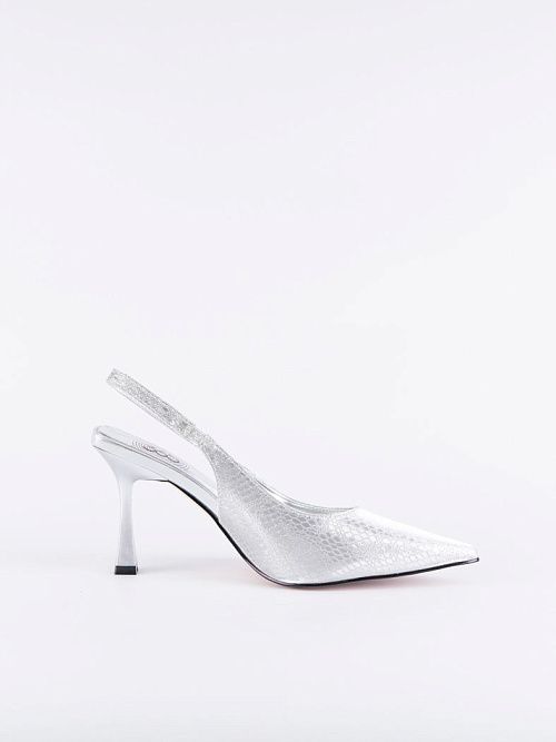 JD591-H2188-15 Туфли женские серебряный 365 