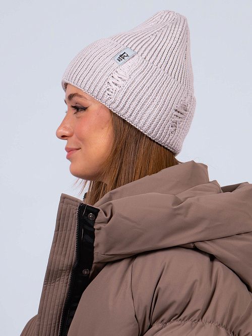 МИЯ Шапка женская серый жемчуг ELITE LINE 