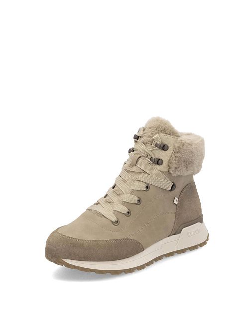 W0670/20 Ботинки женские бежевый Rieker 