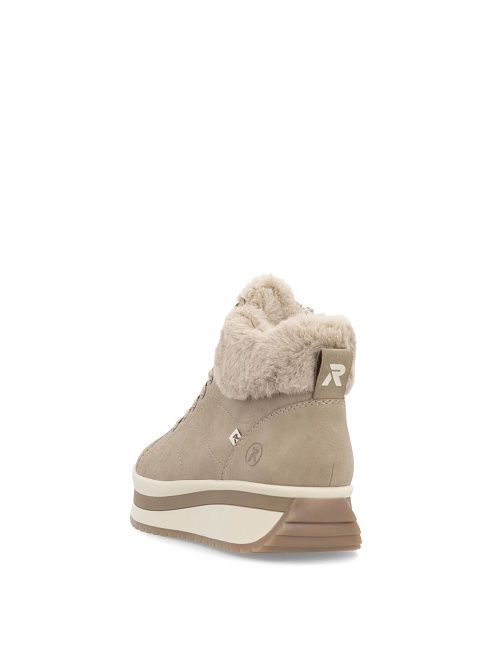 W0961/20 Ботинки женские бежевый Rieker 