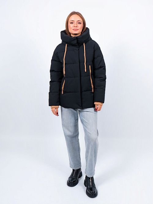 GWD4108I-G901 Куртка женская черный ICEbear 