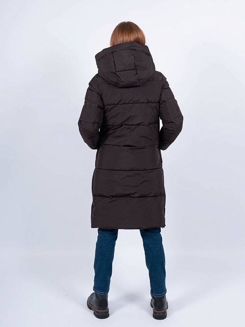 GWD4762I-G901 Пальто женское черный ICEbear 