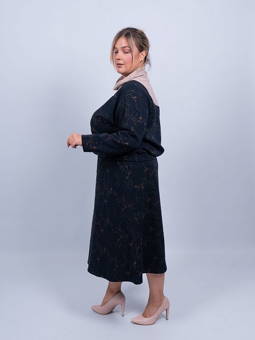 33-140030-1792-40 Комплект Делия синий  КЛЮКVА 