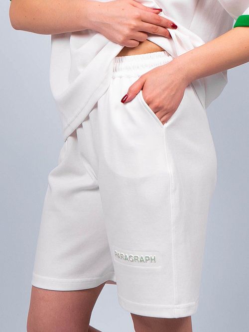 7275/7276/6 Костюм женский белый QINO 