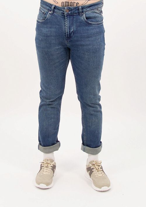 805-2555.M086.Y290.L.B0261 Джинсы мужские синий LUXOR 