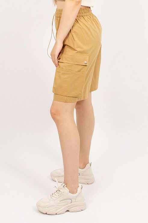 8353 Шорты женские коричневый MODA 