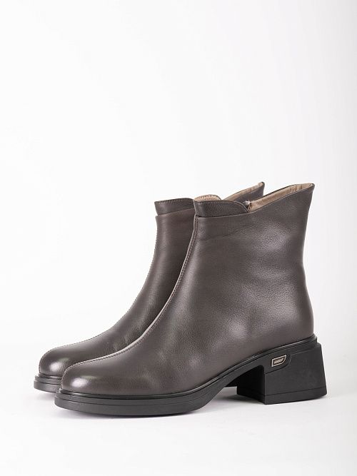 JA246-H1501-4ZM Ботинки женские натуральная кожа коричневый 365 