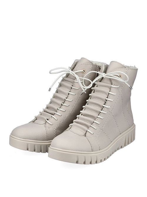 Y3420/61 Ботинки женские бежевый Rieker 