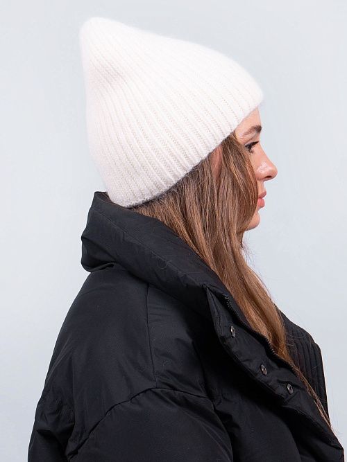 ТЕММИ Шапка женская белый ELITE LINE 