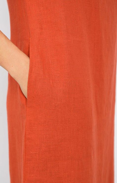 03380AA Платье САНДЕР терракотовый AGENDA 