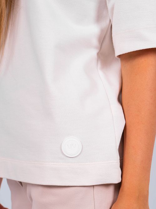 ЕВТ3203/ Футболка женская хлопок сливочный VERY NEAT 