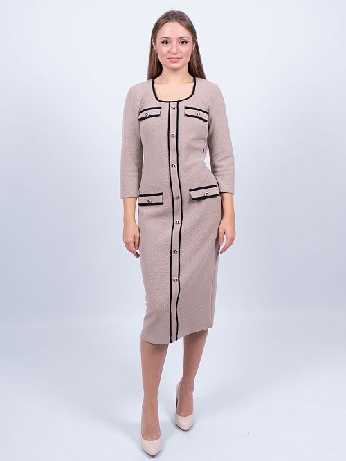 343809201-1N Платье женское бежевый PHARDI 