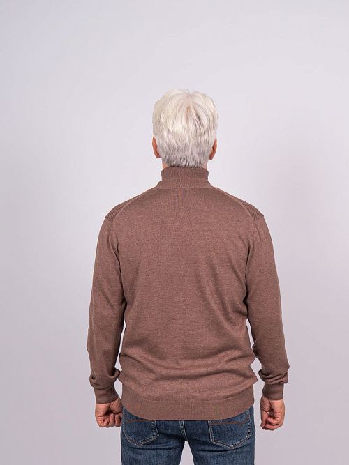 823-0757.O019.Y001.L.C0501 Водолазка мужская коричневый LUXOR 