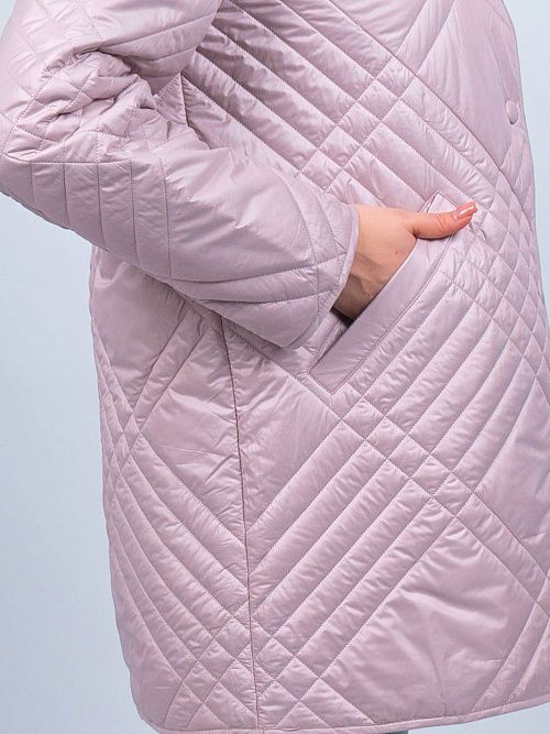 2663/1 Куртка удлиненная женская бежевый Baimuni 