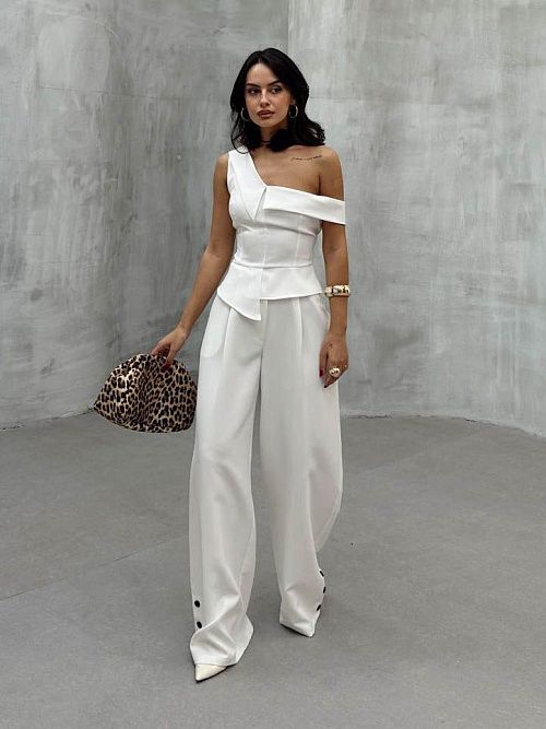 7450 Кофта женская белый GIRL 