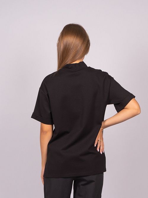 242020 Блузка женская черный MIRA MIA 