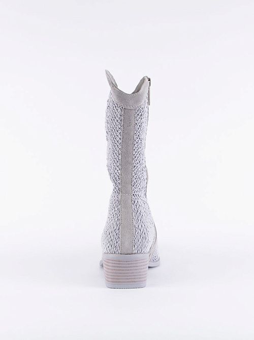 NE113-H622-598 Ботинки женские летние серый 365 