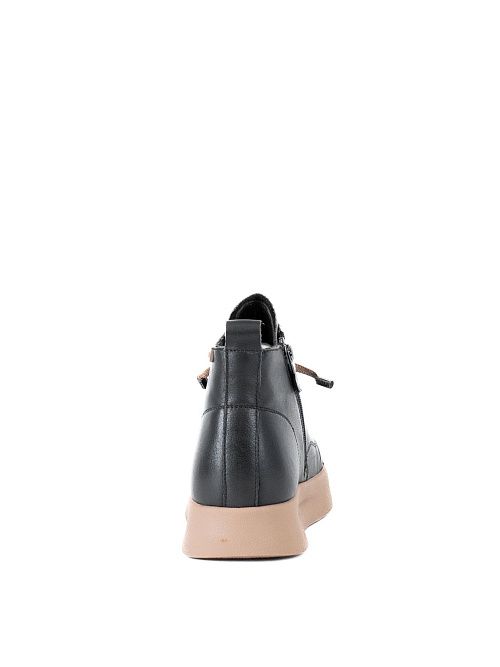 XUS-52069-5A-KF Ботинки женские натуральная кожа черный Madella 