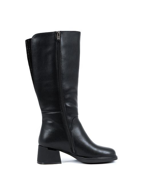 ALW24-HWLC3-027-1(W) Сапоги женские черный Covani 