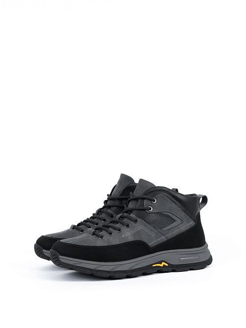 ZU019-010 Ботинки мужские серый Baden 