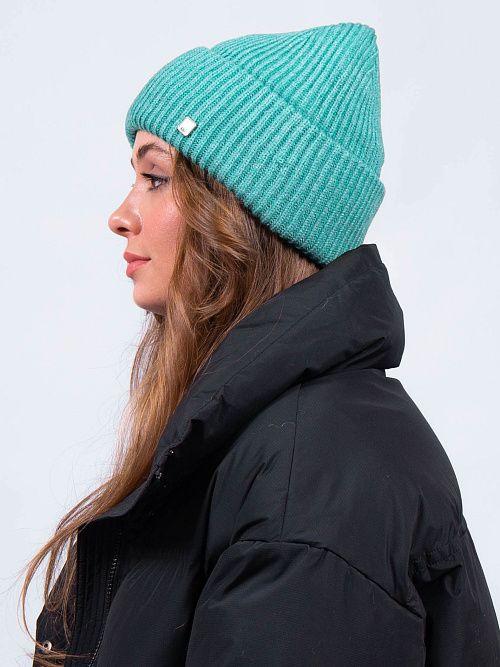ЗЕТА Шапка женская бирюзовый MISKORKI 