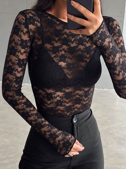 2567 Кофта женская черный GIRL 