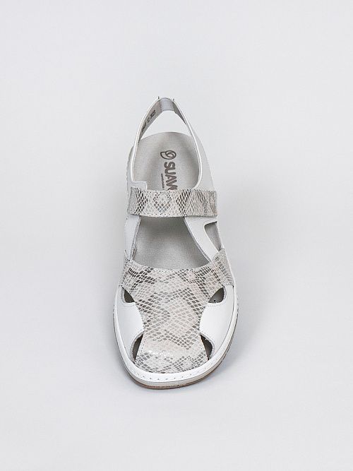 Paris 0943T-0101,1A01 Босоножки женские белый Suave 