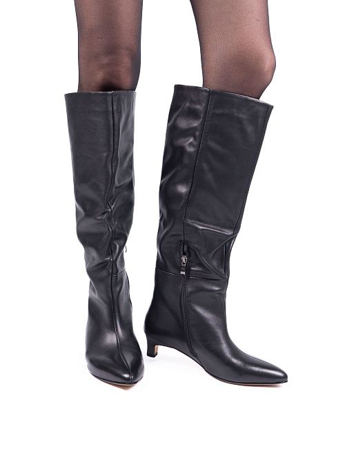 NE094D-N239-P01 Сапоги женские натуральная кожа черный 365 