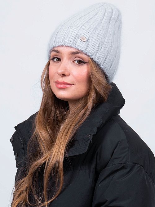 ЮЛИЯ Шапка женская серый ELITE LINE 