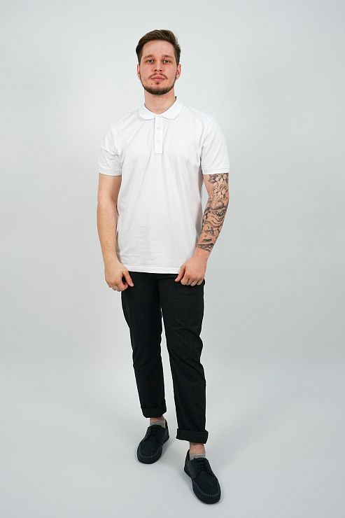 805-2064.E327.Y002.L.S0401 Брюки чинос мужские черный LUXOR 