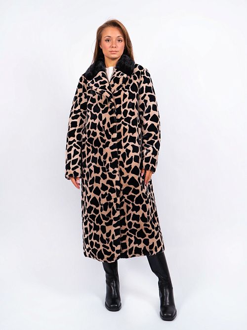 M2298/2 Дубленка женское коричневный Baimuni 