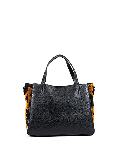 113-156-39-4 Сумка женская черный с принтом Portofiano 