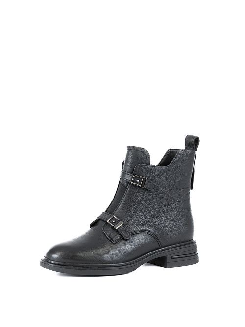 XJR-52262-1A-KB Ботинки женские натуральная кожа черный Madella 