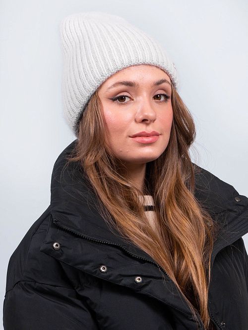 ТЕММИ Шапка женская серый жемчуг ELITE LINE 