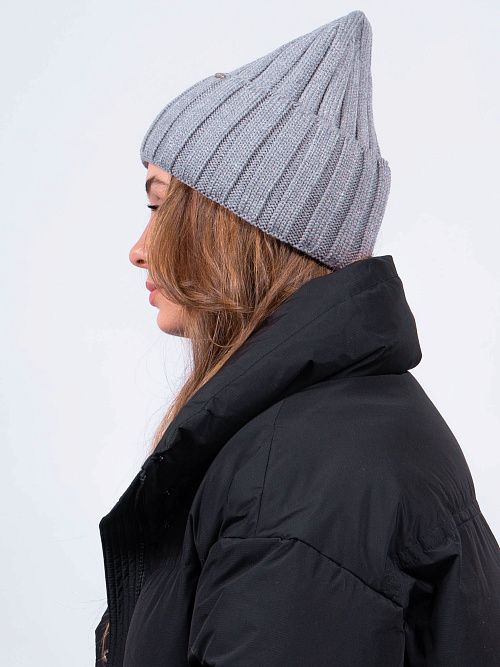 МЕНДИ Шапка женская темно-серый ELITE LINE 