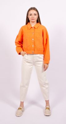 8111 Куртка женская оранжевый NAVI