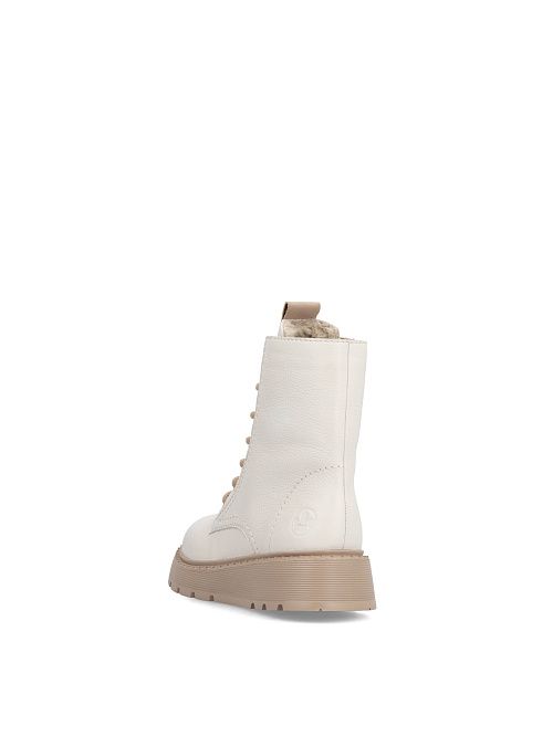 70404/80 Ботинки женские бежевый Rieker 