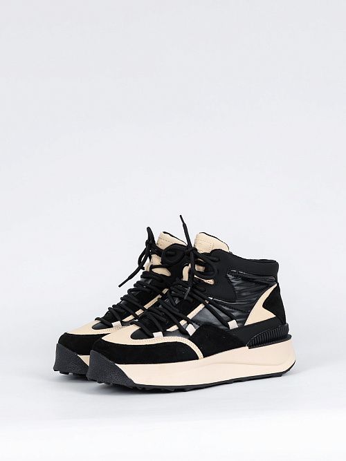 F8481-3 Ботинки женские черный STROBBS 