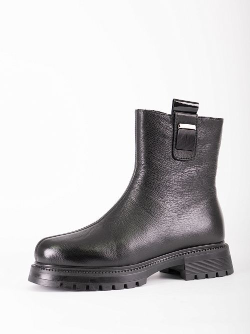 VE086-H748-17ZM Ботинки женские натуральная кожа черный 365 