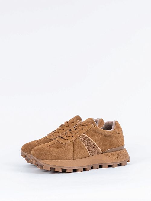 XZG-42250-4H-SB Полуботинки женские свтло-коричневый Madella 