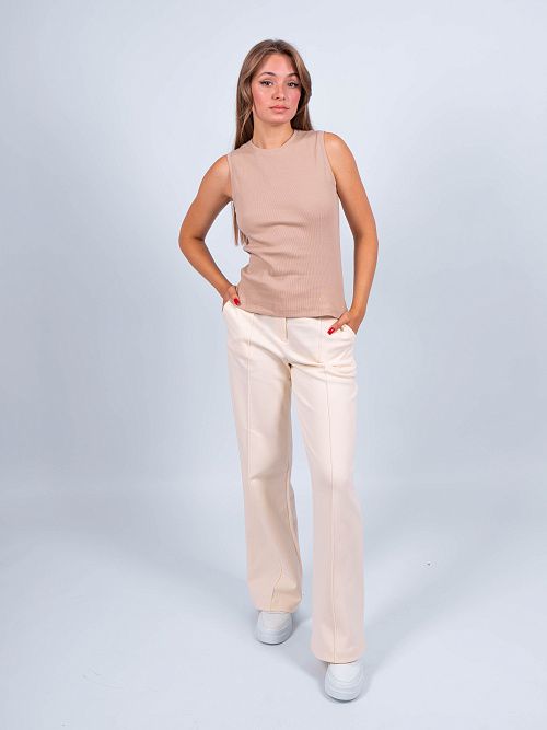 ЕВТ3037/24/5 Майка женская темно-бежевый VERY NEAT 